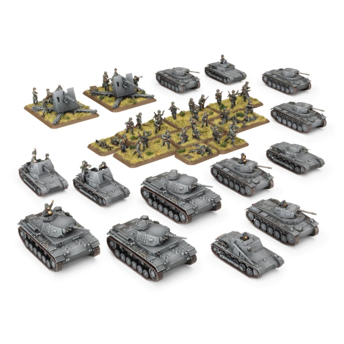 GEAB29: German Light Tank Company (Plastic)