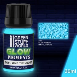 Mind Turquoise Glow in the Dark Pigment
