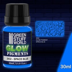 Space Blue Glow in the Dark Pigment