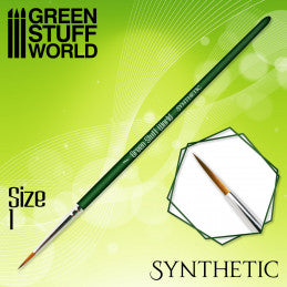 Green Series Synthetic Brush – Size 1