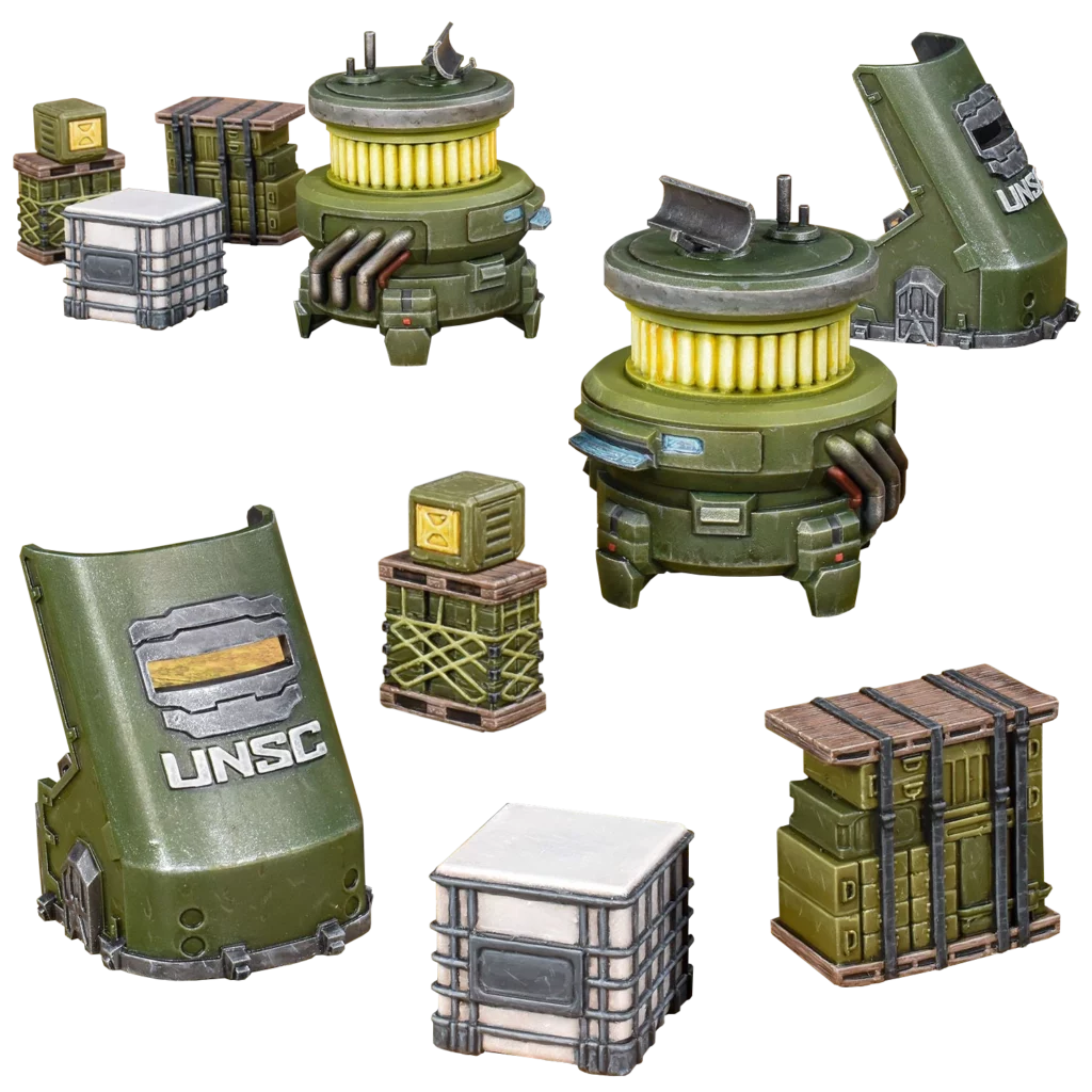 HALO: Flashpoint - UNSC Scenery Set