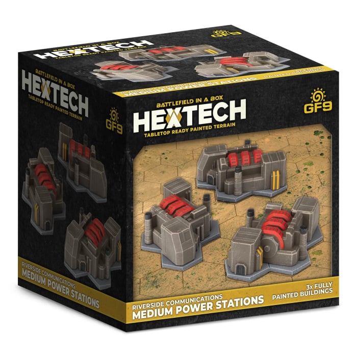 HEXT46 - Riverside Communications: Medium Power Station (x3)