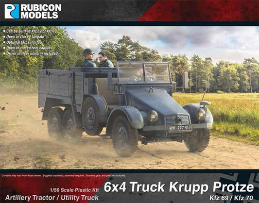 Krupp Protze Kfz 69/70 6×4 Truck