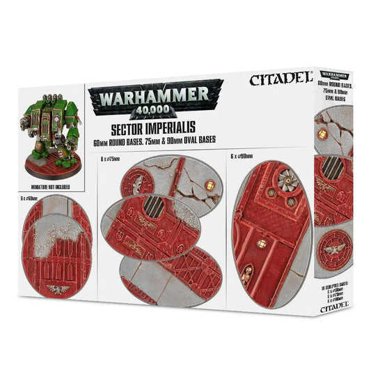 SECTOR IMPERIALIS: 60MM ROUND & 75MM/90MM OVAL