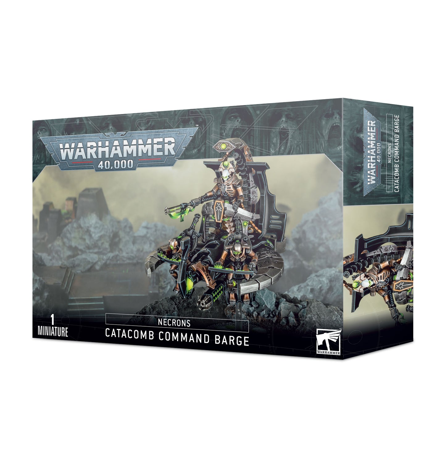 NECRONS: CATACOMB CMD BARGE/ANNIHILATION BARGE