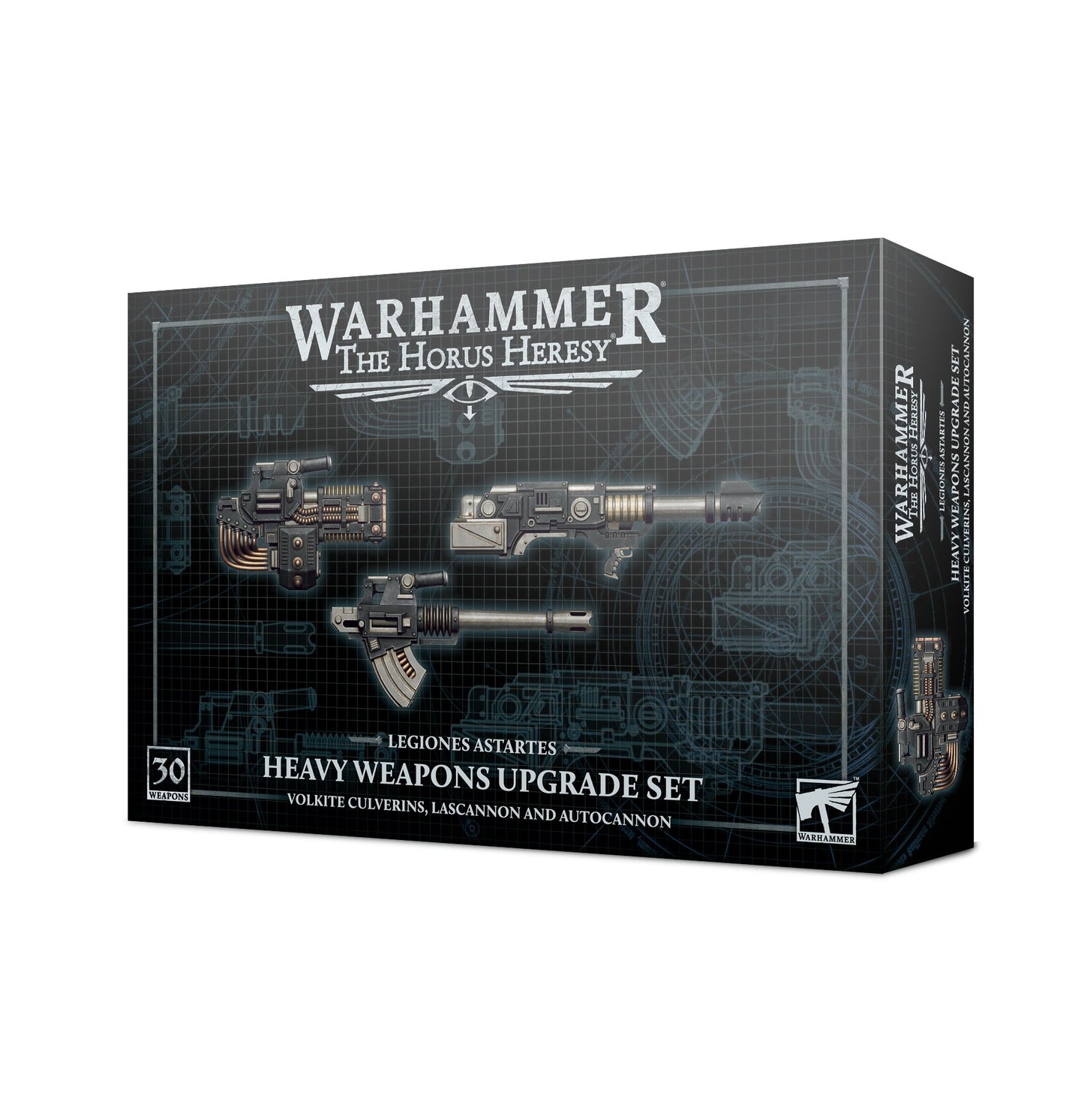 HORUS HERESY: LEGIONES ASTARTES VOLKITE CULVERINS, LASCANNON & AUTOCANNON UPGRADE SET