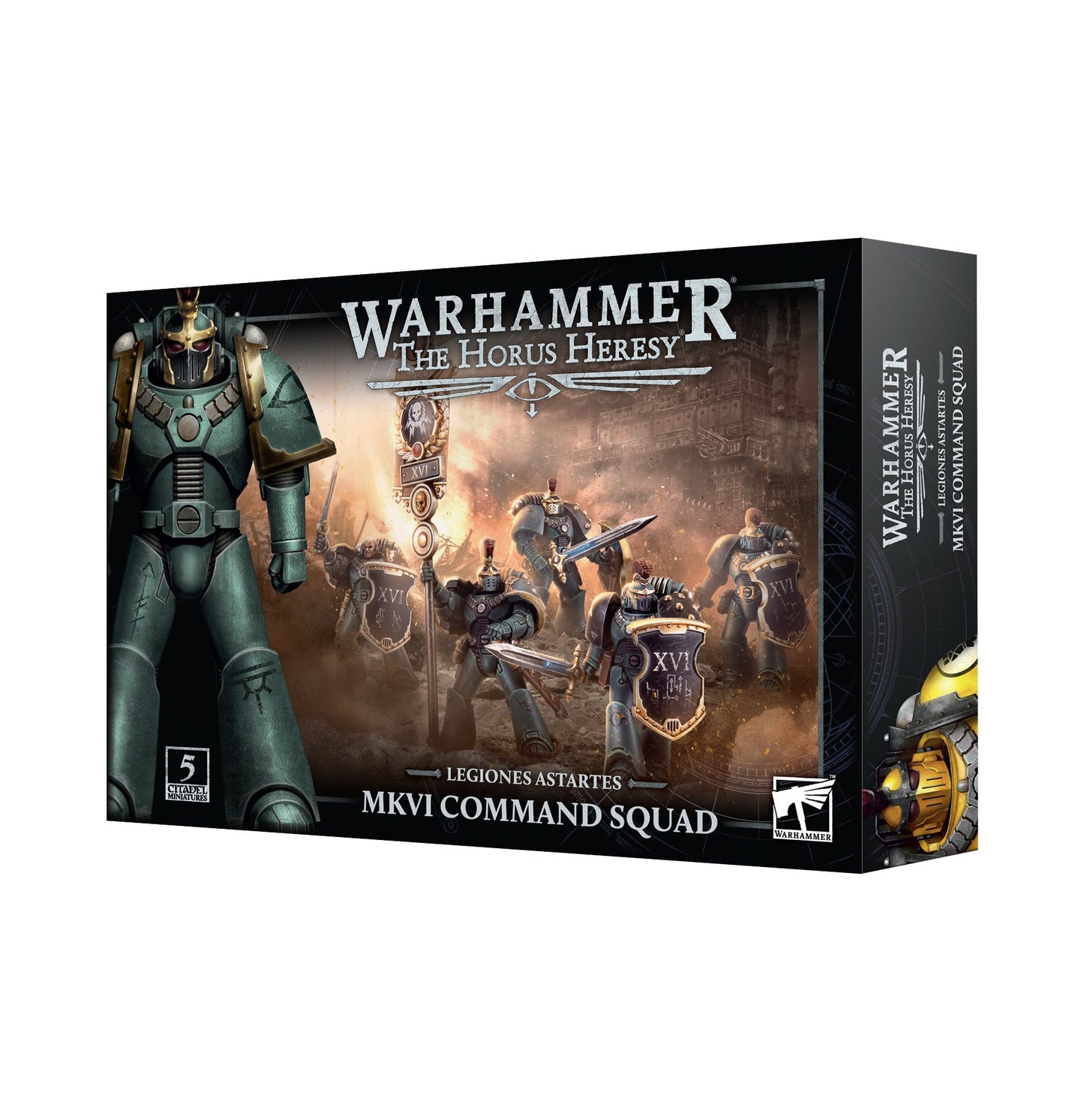 HORUS HERESY: LEGIONES ASTARTES MKVI COMMAND SQUAD