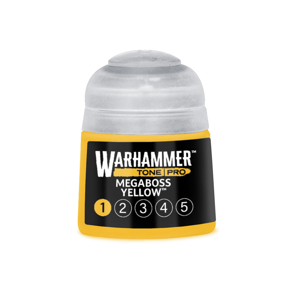 Megaboss Yellow Set 1-5: Warhammer Tone 18ml (5 pots)