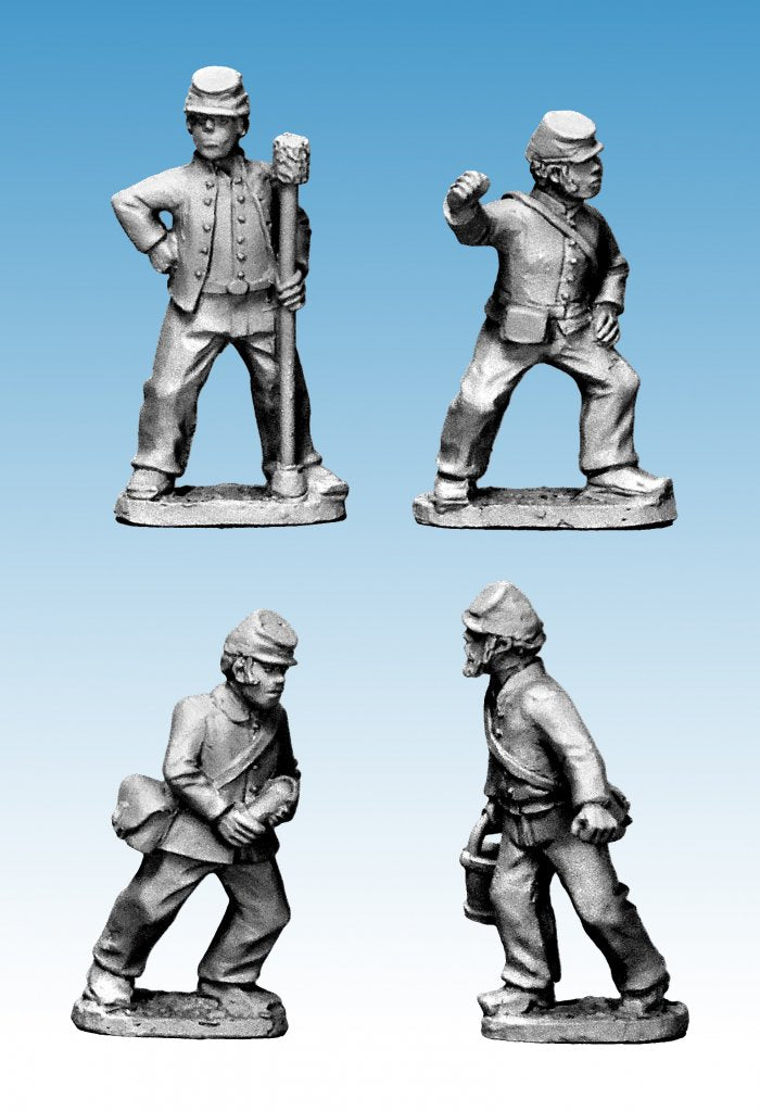 ACW054: ACW Artillery Crew in Kepi