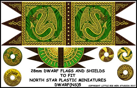 Oathmark: Dwarf Flags & Shields 5