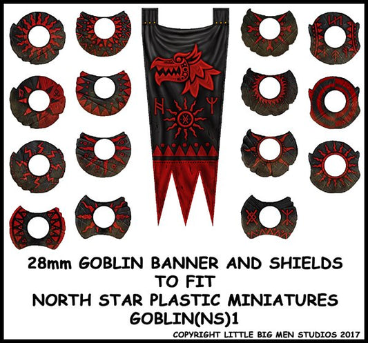 Oathmark: Goblin Flags & Shields 1