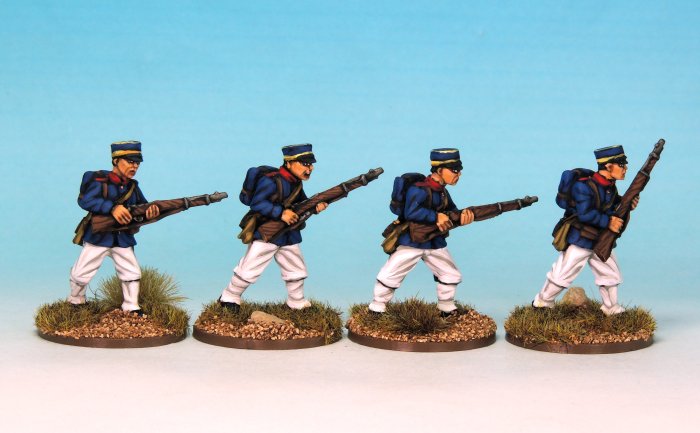 BJA004: Japanese Infantry Advancing in Full Kit