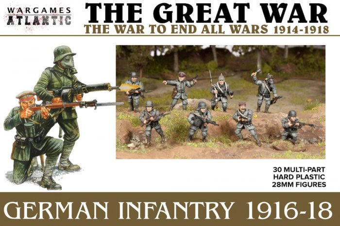 German Infantry (1916-1918) - Wargames Atlantic
