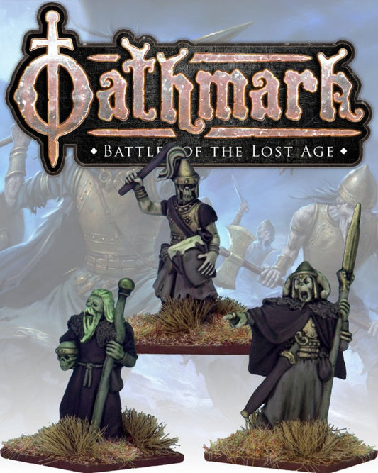 Oathmark: Necromancer Undead King and Drummer
