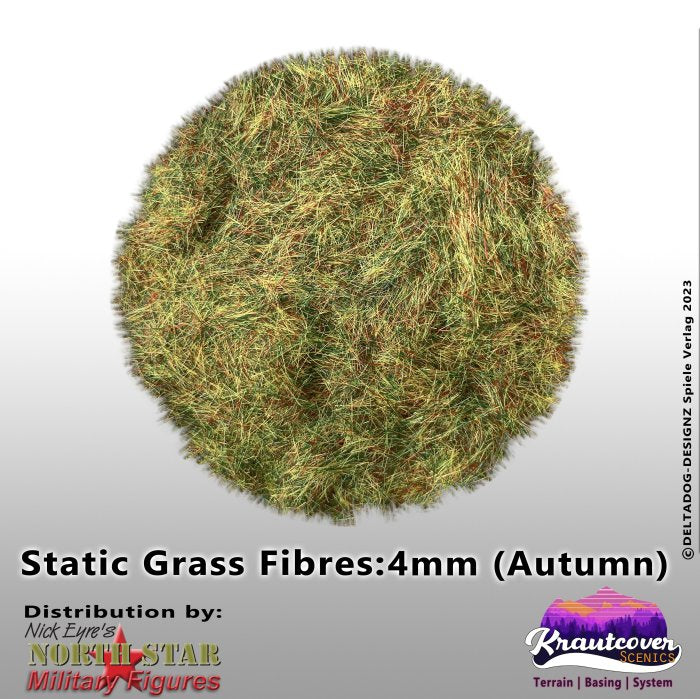KCS-4103 Static Grass Autumn 4mm