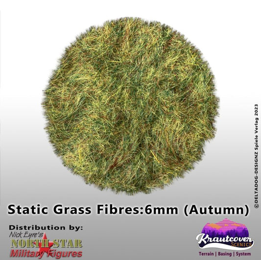 KCS-94203 Static Grass Autumn 6mm