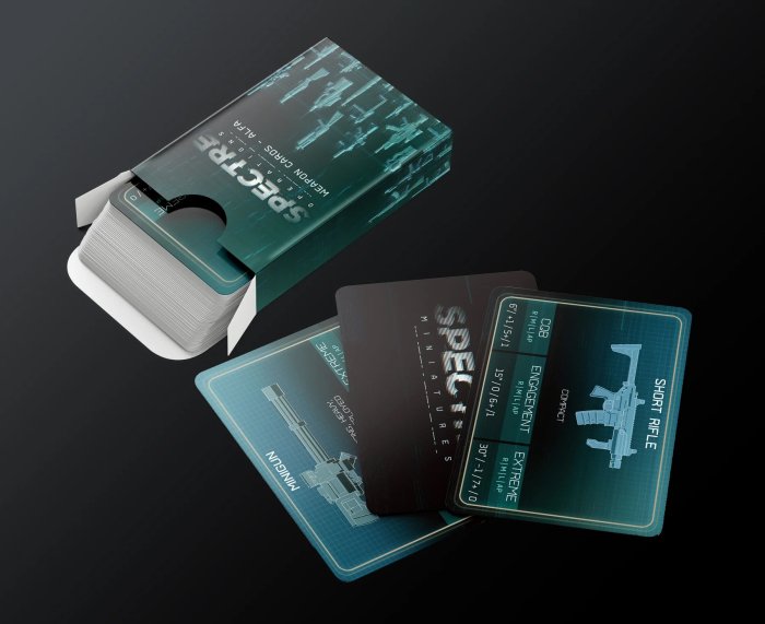 Spectre Operations: Weapon Cards Cack 1