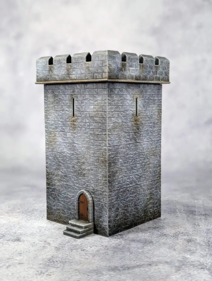 Fortified Square Castle Tower
