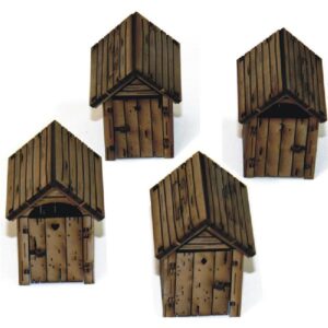 Four Thunderbox Privies