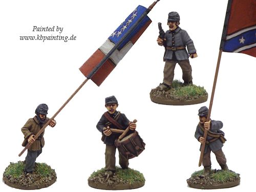 ACW014: ACW Infantry Command Jacket & Kepi Advancing
