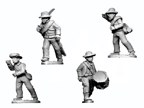 ACW034: ACW Infantry Shirt and Hat Command Advancing