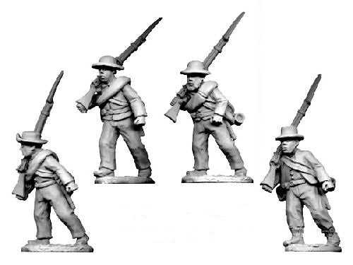 ACW031: ACW Infantry Shirt and Hat Marching