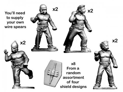 ACE002: Ancient Celt Warriors (Bare Chested)