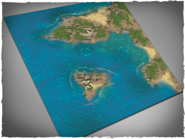 Islands 3 x 3 Mat