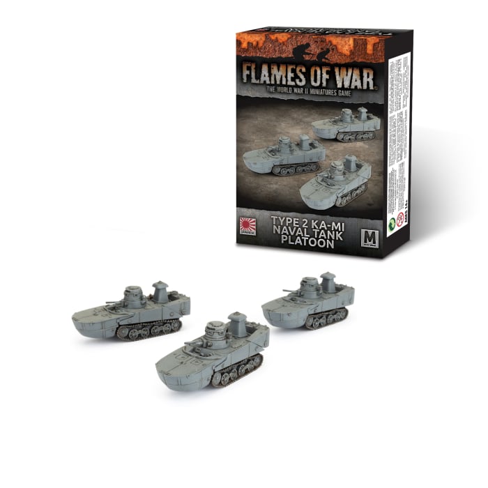 JBX15 Type 2 Ka-Mi Naval Tank Platoon