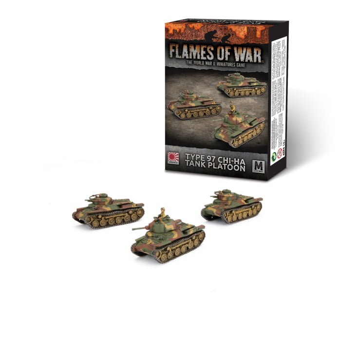 JBX17 Type 97 Chi-Ha Tank Platoon (x3)