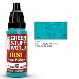 Turquoise Oxide Liquid Rust Pigment 17ml