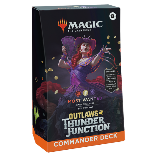 MTG: Outlaws of Thunder Junction Commander Deck Most Wanted