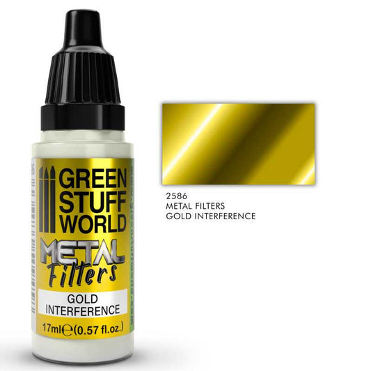 Gold Yellow Interference Metal Filters