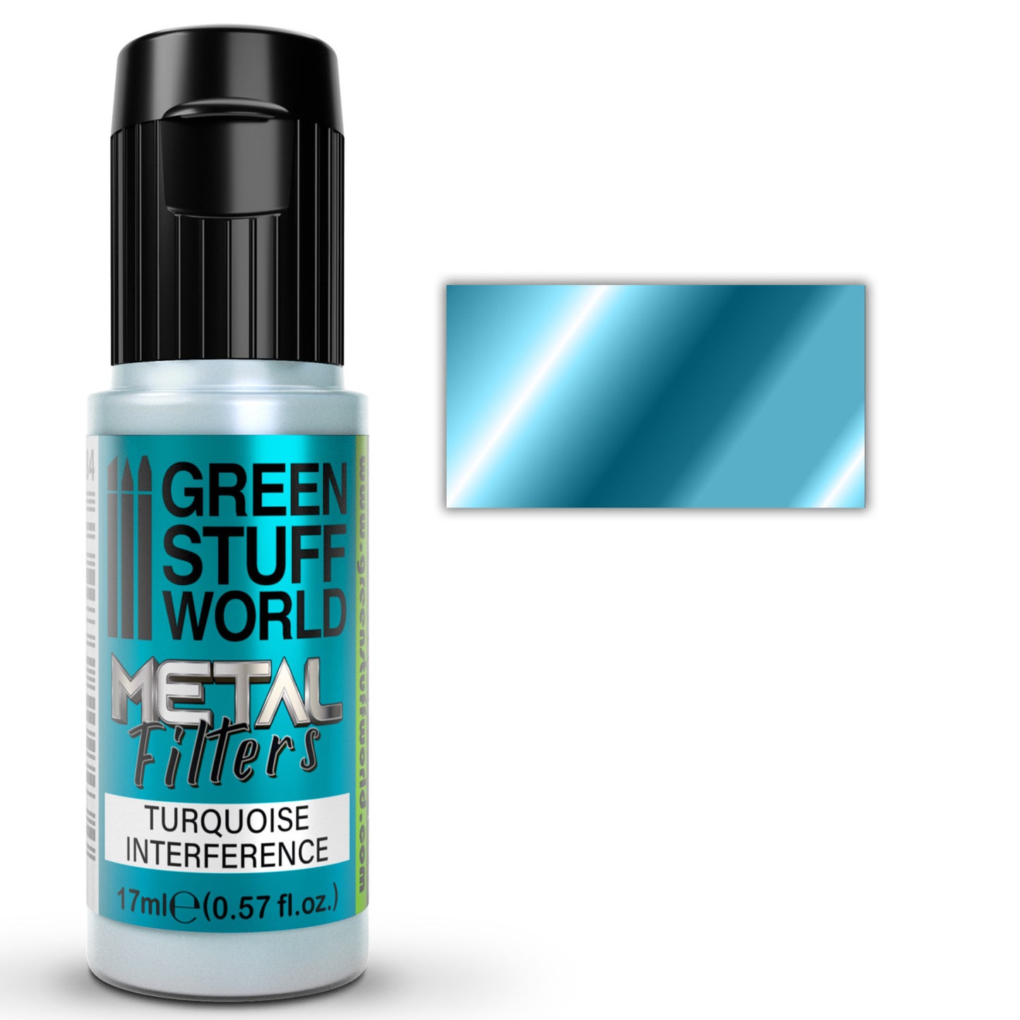 Metal Filters - Turquoise Interference 17ml