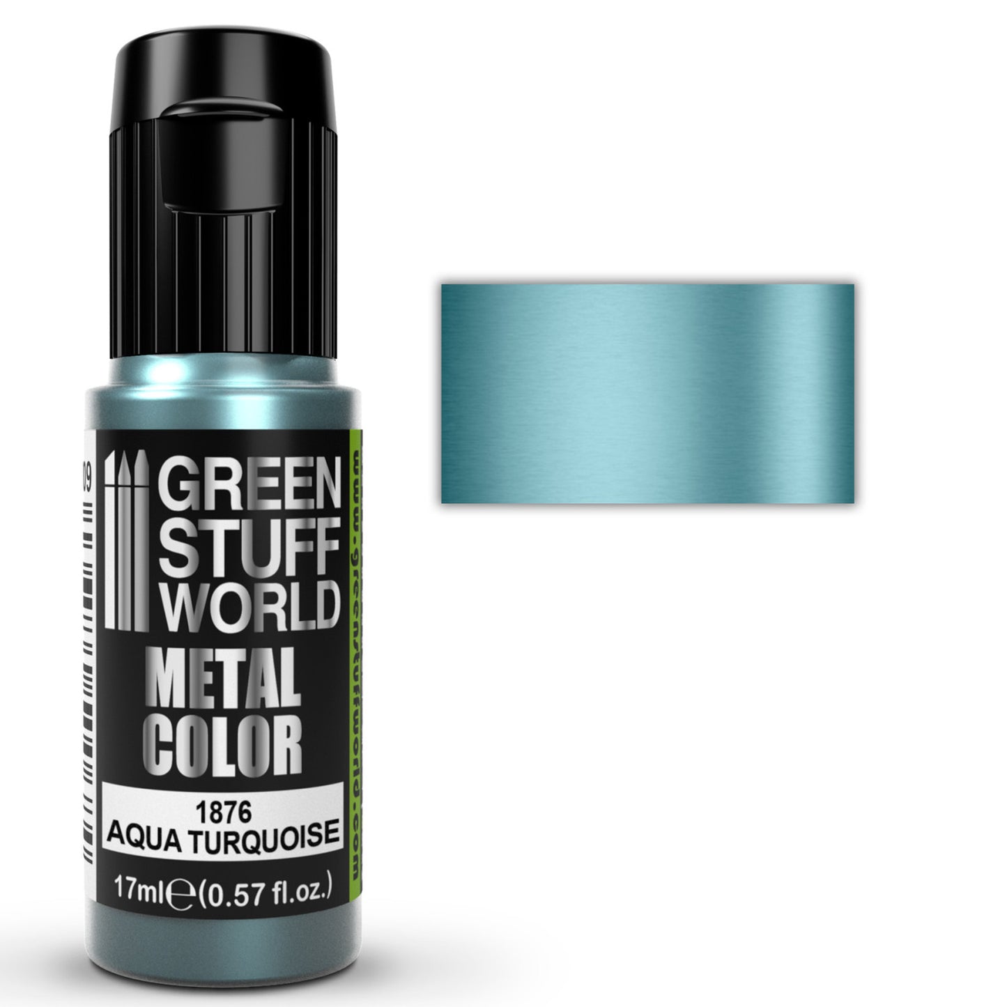 Metallic - Aqua Turquoise 17ml
