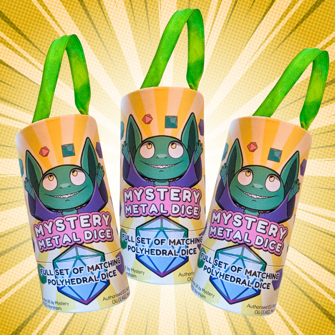 Metal Mystery Tube - Mystery Dice Goblin