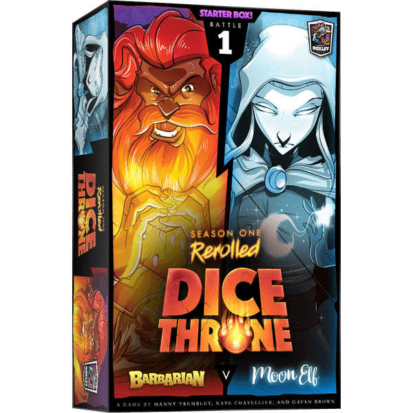 Dice Throne Season One: Rerolled 1: Barbarian vs. Moon Elf
