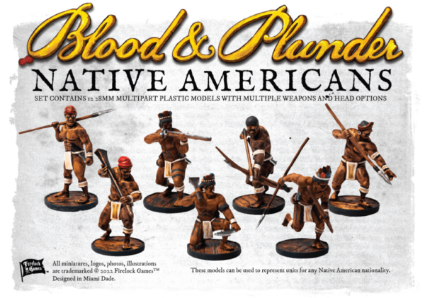 Blood & Plunder Plastic Native Americans