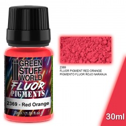 Fluor Red Orange Pigment