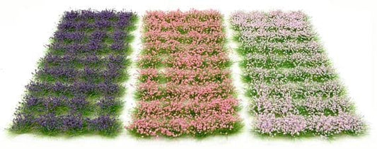 Warpainter Tufts - Purple/Pink Flowers Set