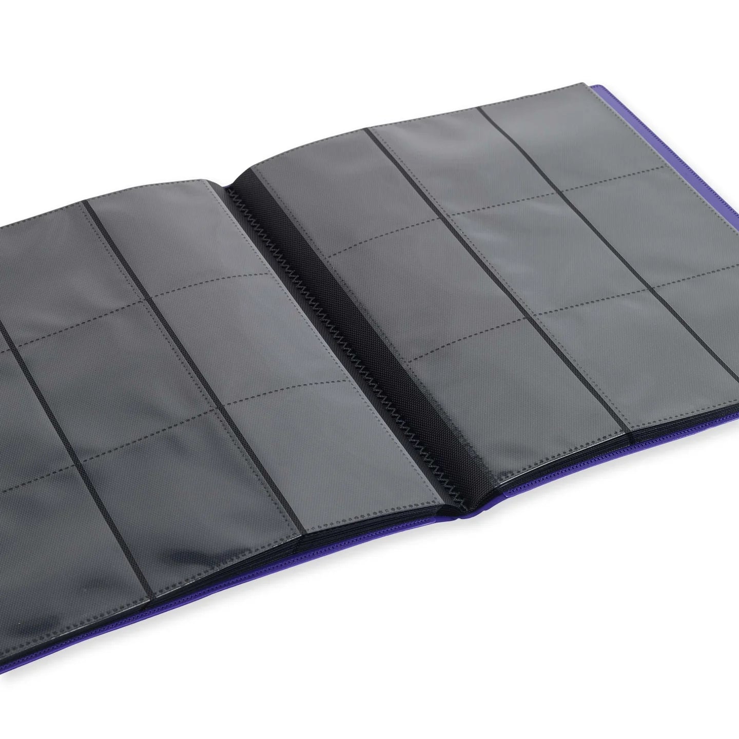 Strap Binder 9-Pocket: Purple