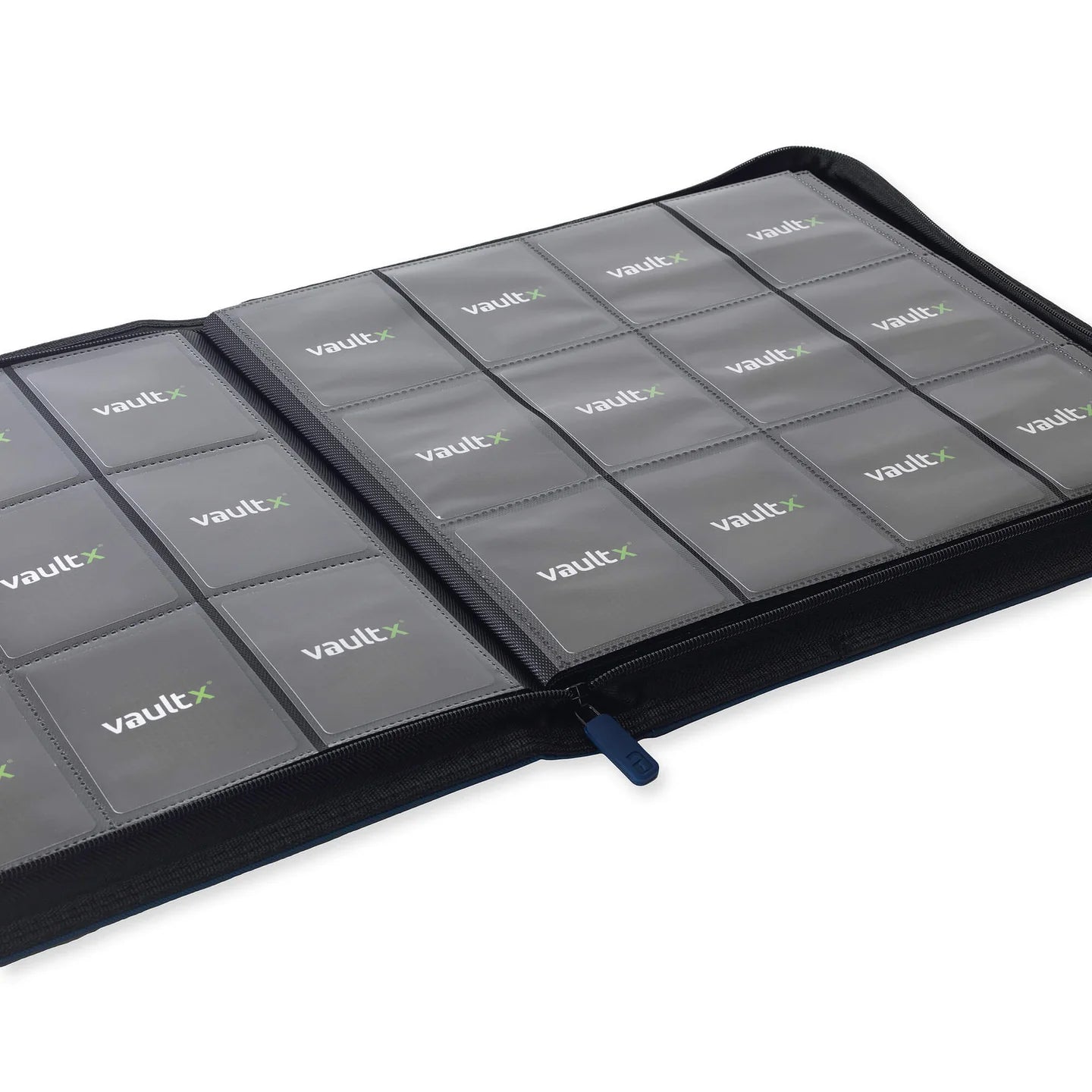 12-Pocket Exo-Tec® Zip Binder - Royal Blue