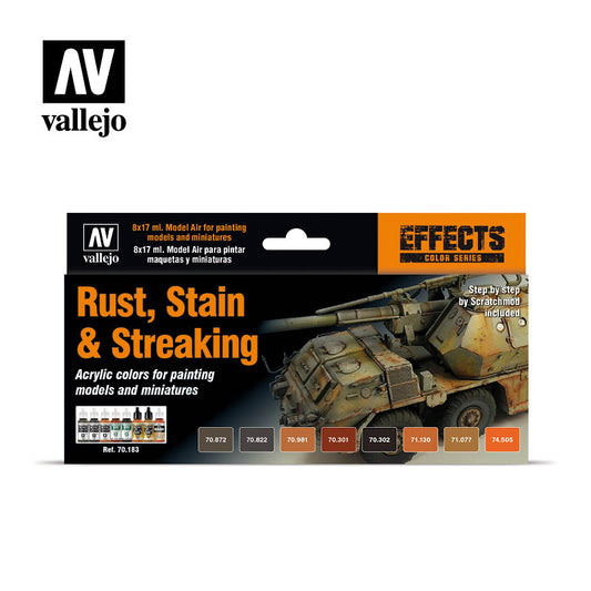 Rust, Stain & Streaking Paint Set