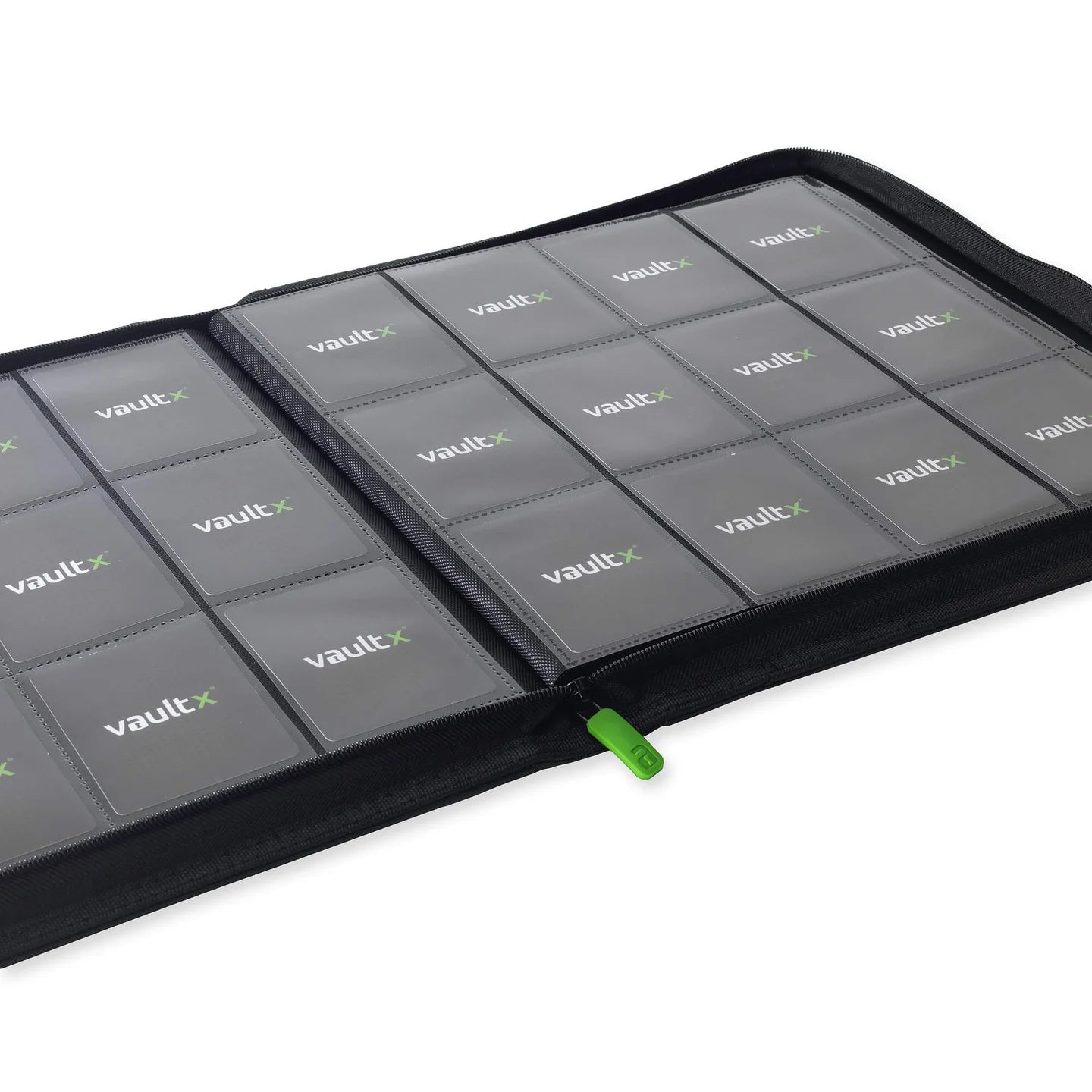 12-Pocket Exo-Tec® Zip Binder - Signature Black