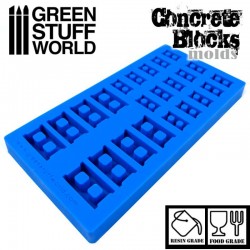 Silicone Molds - Concrete Blocks