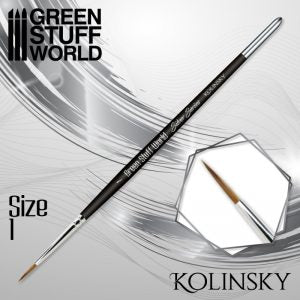 Silver Series Kolinsky Size 1