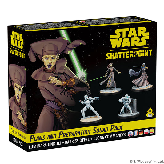 Star Wars Shatterpoint: Plans and Preparation - Luminara Unduli Squad Pack