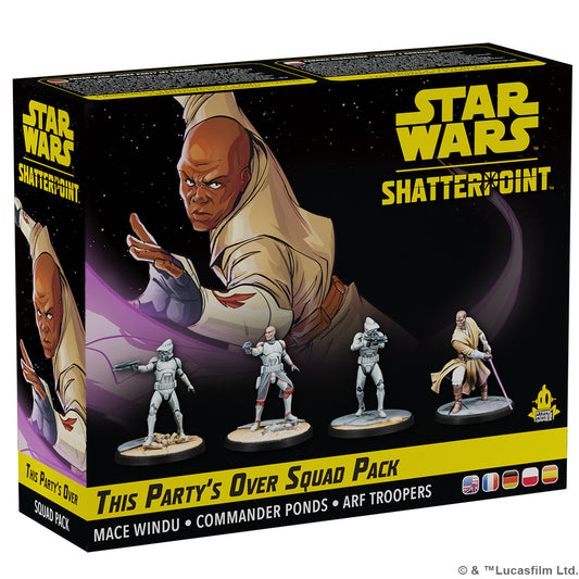 Star Wars Shatterpoint: This Party’s Over - Mace Windu Squad Pack