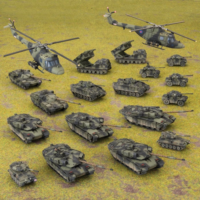 TBRAB03: British Starter Force Challenger Armoured Squadron