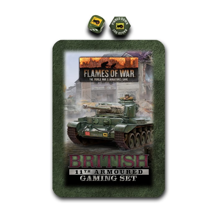 TD048: British 11th Armoured Gaming Set